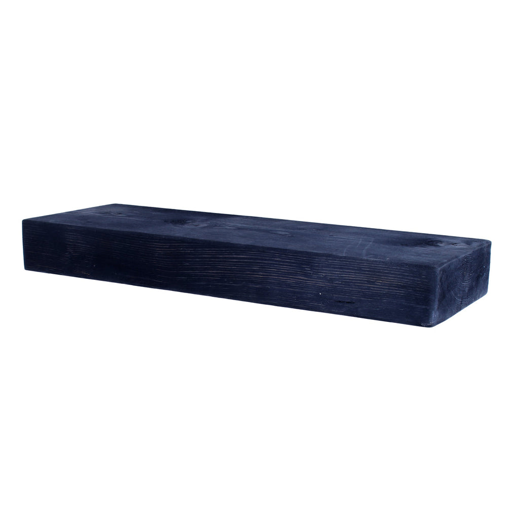 Crest and Weave chunky pine garden shelf with rustic grain and a 220 × 70mm section