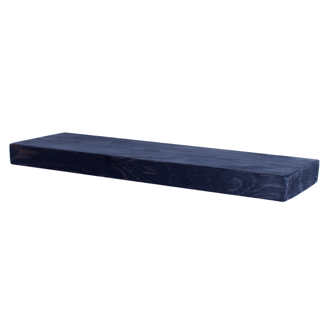 Rustic Crest and Weave pine garden shelf with a chunky 220 × 40mm profile